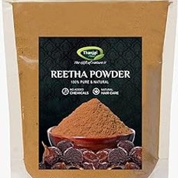 Thanjai Natural 100% Pure Natural Reetha Powder (Sapindus Mukorossi) - 250gm-image-71