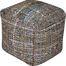Christopher Knight Home Henrietta Khaki Fabric Pouf-image-57