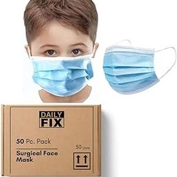 Face Mask 3 Ply Ultra Lightweight Disposable Surgical Face Masks – Breathable, Anti Pollution, Dust Protection, Comfortable Medical Face Mask with Ear Loops – Non-Woven Safety Mask – Pack of 50-21