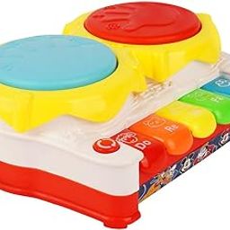 Kriiddaank Mickey Mini Piano Drum Playset - Interactive Electronic Toy, Fun Game for Kids, Birthday's & Gifts | Fun & Educational Toy for Kids | Safe, Engaging & Interactive Play-picture-30