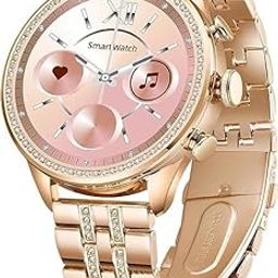 Next-Gen Smartwatch for Modern Women, Generation 9 Rose Gold Watch with, Bluetooth Calling, and Dual Straps for Versatile Looks-19