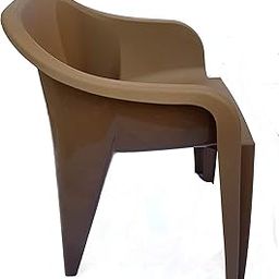 Nilkamal Eeezy Plastic Polypropylene & Mid Back Chair | Chairs for Home|Office - Outdoor - Garden | Dust Free |100% Polypropylene Stackable Chairs | Dark Beige-21
