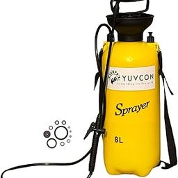 YUVCON Garden Spray Pump (8 Litre), Multi-Purpose Compression Sprayer for Gardening & Agriculture Spray Pump with Washer Set-image-21