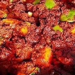 Telangana Special Ginger Garlic Avakaya Pickle, Homemade Allapava, 250g-image-29