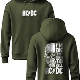 Hoodies | Unisex Hoodie Sweatshirt Music Front Back Printed for Both Girls and Boys MU-ACDC-image-39