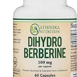 Dihydroberberine Supplement 100mg, 60 Capsules (Patented GlucoVantage Super Berberine, May be 5X More Effective Than Berberine with Less Side Effects) Third Party Tested, Vegan Safe-image-73