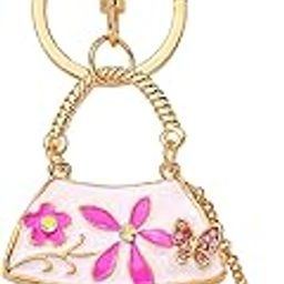 Clutch Bag Charm | Key Ring for Handbags | keychain for girls cute |Aesthetic Phone charms Car Key chain | Travel Accessories | Ideal for Gifting-image-82