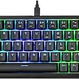 Cosmic Byte CB-GK-33 Astra Hot Swappable 67 Key Wired + Bluetooth Mechanical Keyboard, 1000Hz Polling Rate, Per Key RGB, Software Customization, Outemu Blue Switches (Black)-15