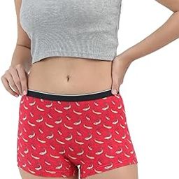 Date Modal Boy Shorts for Women - Printed-image-63