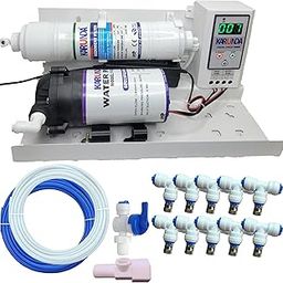KARUNDA Pre Assembled Fogger System Kit With Digital Cycle Timer | With 100 GPD Pump, 10 Nozzles & 15m Pipe | Best For Dairy Farms, Restaurants Poultry Farm-image-80