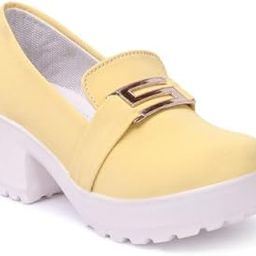 Smart Casual Buckle Detailed Loafers for Women & Girls GNNPPN7-P-image-44
