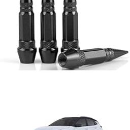 LOVMOTO Spiked Style Tire Valve Stem Caps, Universal Aluminium Alloy Dustproof Tire Valve Stem Covers for Cars, SUV, Trucks, Bikes, Motorcycles, Bicycles Comfortable with Ko-na-image-76