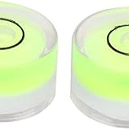 WHAMVOX Bubble Level Stick on 15mm Circular Diameter 6mm Flat Universal Level Bubble for Precision Work-10