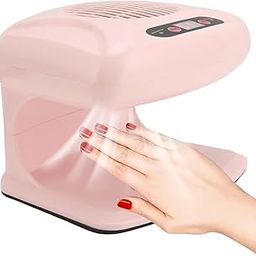 Air Nail Dryer, Portable Blow Drying Fan for Hands Regular Nail Polish, Infrared Automatic Sensor Warm Cool,300W High Power for Girls Home-image-39