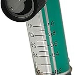 STYLEHEAVEN Oxygen Flow Meter Flowmeter with Control Valve for Oxygen Air 0.1-1L-1