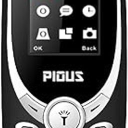 Pious M11 Dual Sim Mobile Phone (1.8 inch Display, Wireless FM Radio, 3000 mAh Battery, Made in India, Black)-picture-17