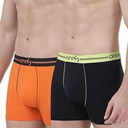Men's Cotton Trunks (Pack of 2) (207M-NAVY/ORANGE_Navy/Orange_Xx-Large_Navy/Orange_2XL)-image-56