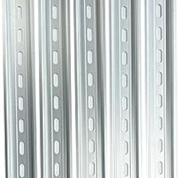 International Connector T&G 5 Pieces DIN Rail Slotted Aluminum RoHS 35mm Wide 7.5mm High (24")-picture-31