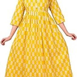 Women's Rayon Floral Printed Anarkali Maternity Feeding Kurti-picture-17