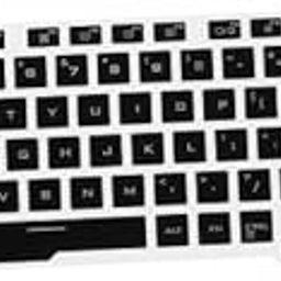 CALANDIS™ 2xKeyboard Protector Skin Universal for ASUS TUF Gaming A15 Laptop Accessories Black | Computers/Tablets & Networking | Laptop & Desktop Accessories | Keyboard Protectors-image-19