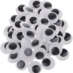 MERISHOPP®2xSelf-Adhesive Wiggle Eyes Scrapbooking Kid Crafts Moving Eyes 20mm 60pieces|Crafts | Multi-Purpose Craft Supplies | Crafting Pieces | Wiggle Eyes-image-7