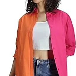 high star Women's Cotton Oversized Fit Shirt-picture-27