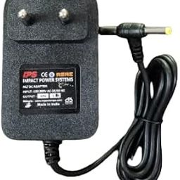 IPS Power Adaptor 12V 2A for CCTV Camera, Router, Modem, LED Strip Light, Set Top Box, Router (with DC 2.5MM Pin) - Black with One Year Warranty-12