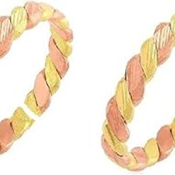 Fashion Accessories Toering Pure Copper Big Toe Rings Adjustable for Feet and Women Set of 1 Pair (Tanbha) (029-1PAIR)-image-79
