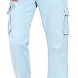 campus sutra Men's Regular Fit Low Rise Cargo Pant-picture-22
