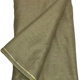BKRKJ Men's Woollen Unstitched Kurta Pyjama fine quality plain Merino Wool Fabric- 5.5 meters(designer_ethnic_woolen_shirt_pathani suit_Light Brown_Beige_Free Size)-image-47