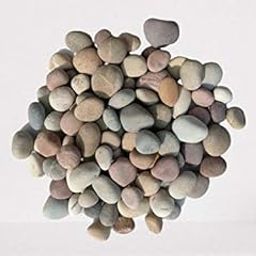 Stonestories River Pebbles Rocks for Garden, Landscaping, Aquarium and Home Decor (1 kg, Small 1/2-1")-image-54