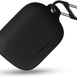 LIRAMARK Silicone Cover Case with Carabiner Compatible with Soundcore K20i (Black)-image-9