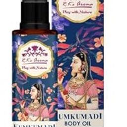 R.K's Aroma Kumkumadi Body Oil 100ml | 100% Natural Ayurvedic Blend with 28 Herbs & Essential Oils | Deep Moisturization & Skin Softening | Improves Tone & Texture | Pre/Post Shower or Massage Oil-image-68