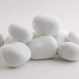 Hug A Plant | Unpolished White Rough 5KG Pebble Stones for Home Decorative|Vase Fillers| Aquarium Fish Tank |Lawn|Multi-Purpose-image-85