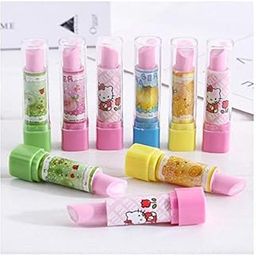 Karic Lipstick Style Rubber Eraser for Return Gift (Pack of 6)-picture-43