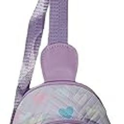 Kids Chest Multi-Purpose Baby Messenger Shoulder Bag for 2-4 Years Kids (FLOWER-PURPLE)-image-14