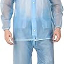 Rainbow Men's Rain Suit - 100% PVC Waterproof Hooded Jacket and Pants Set.-image-39
