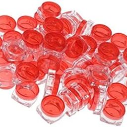50x Empty Round Makeup Jar Pot Travel Cream Powder Cosmetic Container 5g Red|Health & Beauty | Makeup | Makeup Tools & Accessories | Other Makeup Tools & Accs-image-54