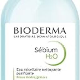 Bioderma Sebium H2O Purifying Micellar Cleansing Water and Makeup Removing Solution with Zinc Gluconate & Copper Sulphate For Combination to Oily Skin 250 ml-image-1