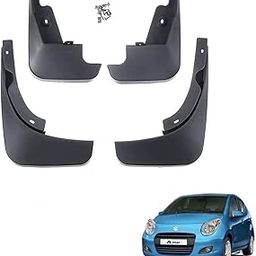 Kozdiko Car O.E Type Custom Fit Front and Rear Mud Flap Guard Compatible for Maruti Suzuki A-Star-image-47
