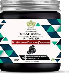 Haria Naturals 100% Pura And Naturals Activated Charcoal Powder 100 gms (Pack of 1) 100gms-image-5