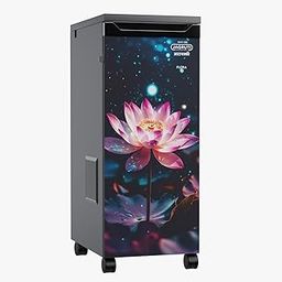 Jagruti Flora (Pink Lotus) 5KG Model with Mirror Finished Front Door Fully Automatic Attachakki (Domestic Flourmill)-image-18