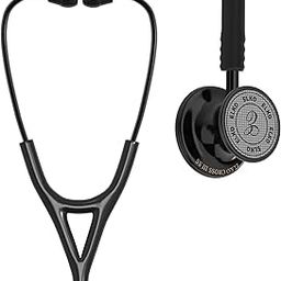 ELKO EL-190 Black edition CROSS III SS stainless steel dual head acoustic stethoscope | Adult & Pediatric Stethocope with Double-sided Black Chestpiece | Two-Way PVC Tubing | Doctors & Medical Students (Black)-image-9