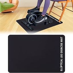 TOBWOLF Non-Slip Workout Mat for Under Desk Ellipticals, Exercise Mat for Ellipse Leg Exerciser Machine, Apply to Foot & Leg Pedal Exerciser for Seniors Fitness, Enhanced Stability & Floor Protection-image-49