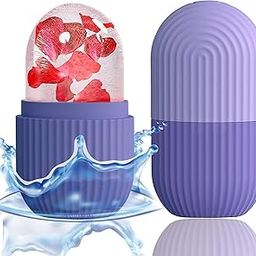 Ice Roller for Face Neck & Eyes Massage, Reusable Facial Tool for Glowing & Tighten Skin, Enhance Your Natural Glow and De-Puff The Eye Area Neck Massager, Cryotherapy for Face-39