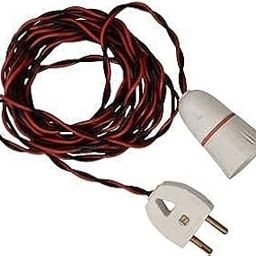 Padmavathi Enterprises - Hanging Bulb Holder - Flexible Wire with 2 Pin Plug for Multipurpose - Festive Decorations - Multicolor-6