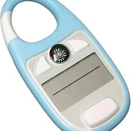 HEBEZON Key Chain Digital Finger Counter Tasbeeh with Clock & Temperature Display, Portable Prayer Bead, Handheld Thermometer Multi Functional Features-12