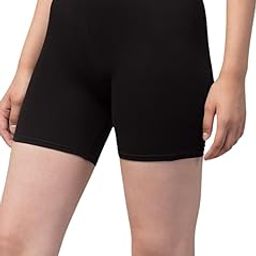 Women's Cotton Stretchable Cycling Shorts | Soft, Breathable Gym & Yoga Tights | No Ride-Up Sports Shorts for All-Day Comfort-image-9