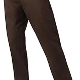 Men's Cotton Regular Fit Casual Chinos Trousers Stretch-image-21