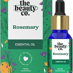 The Beauty Co. Rosemary Essential Oil for Hair Growth & Acne Control 15 ml, Thick & Voluminous Hair, Premature Greying & Scalp Nourishment, Acne Control, Blackhead Removal, Women-Girls-image-7